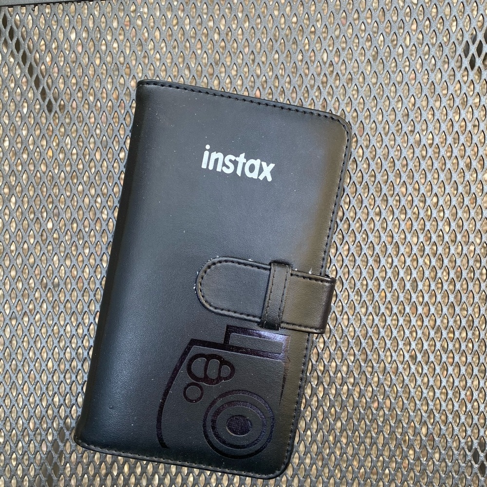 Black Instax Polaroid Photo Album Great Condition